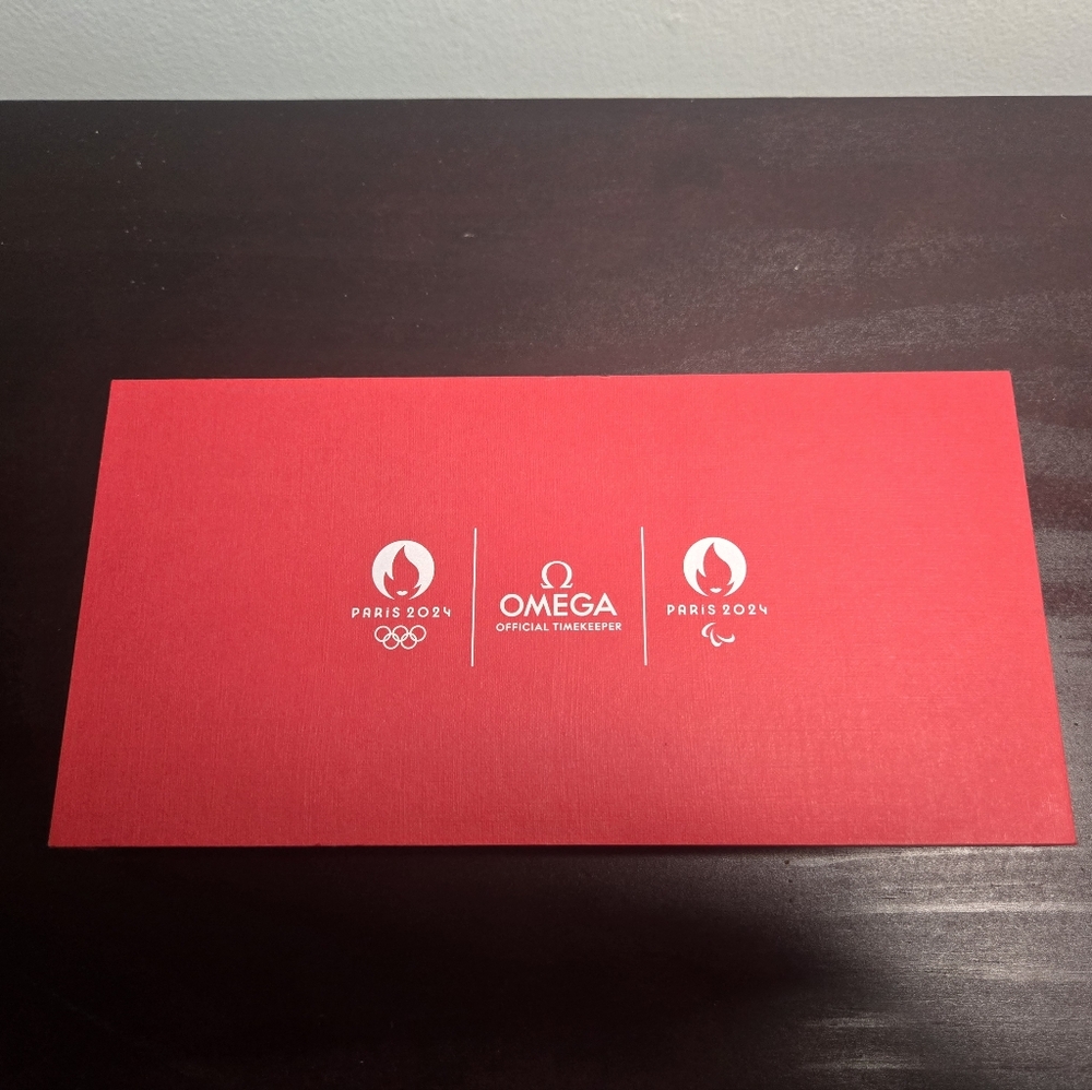 Omega Official Time Keeper Paris 2024 Pin Set